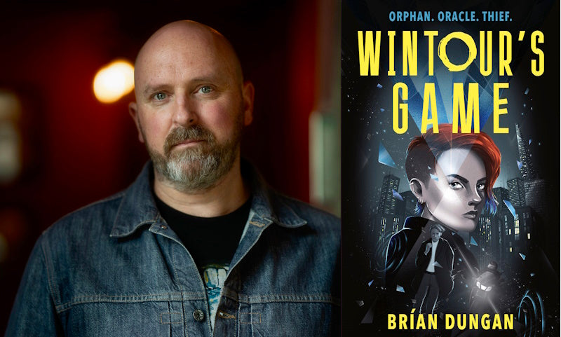 Wintour's Game by Brian Dungan. Book cover and author photo.