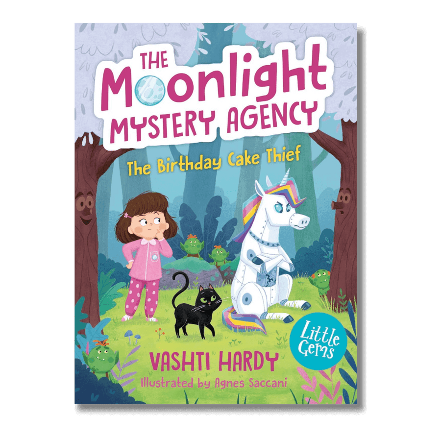 Cover of The Moonlight Mystery Agency: The Birthday Cake Thief by Vashti Hardy