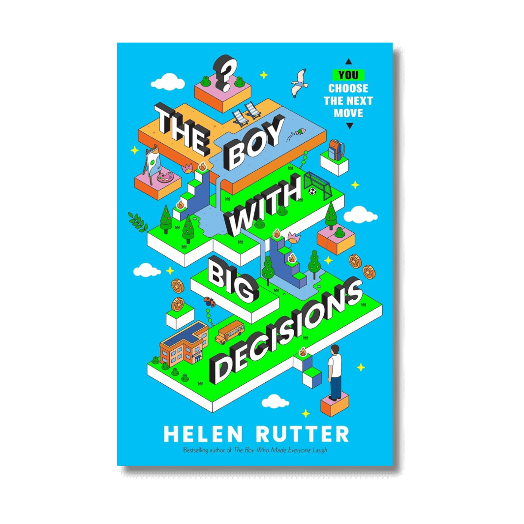 Cover of The Boy With Big Decisions by Helen Rutter