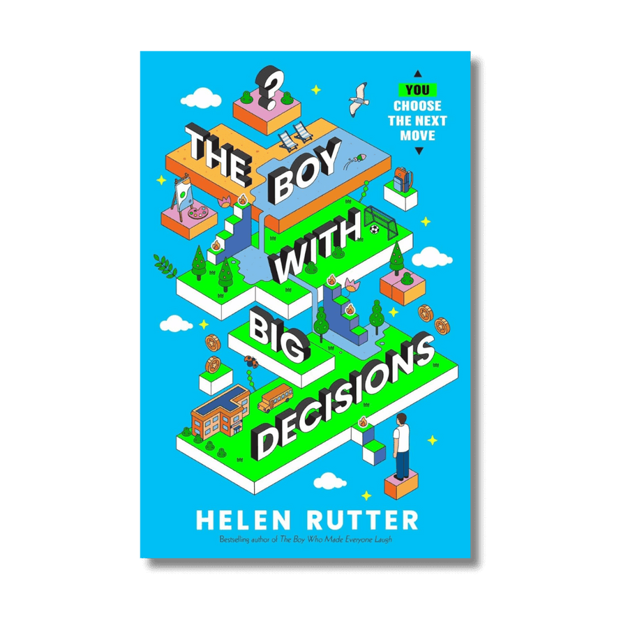 Cover of The Boy With Big Decisions by Helen Rutter