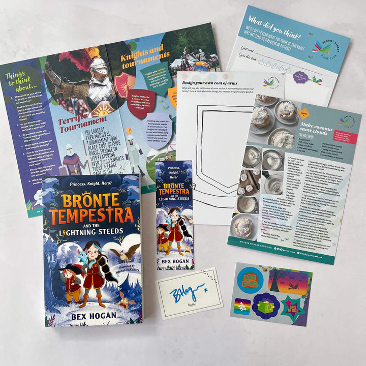 Bronte Tempestra and the Lightning Steeds chapter book and activity pack