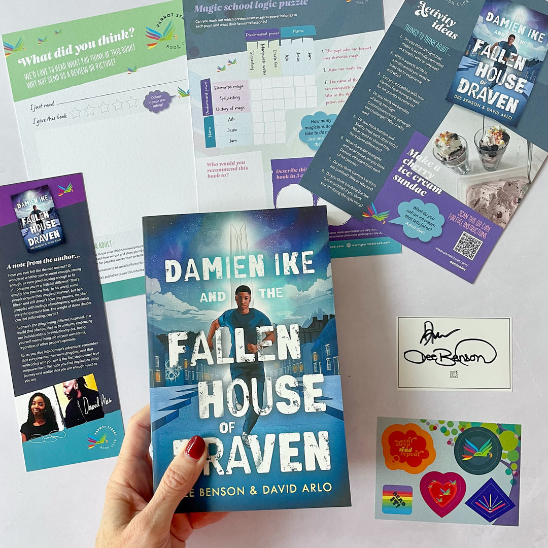 Damien Ike and the Fallen House of Draven book and activity pack