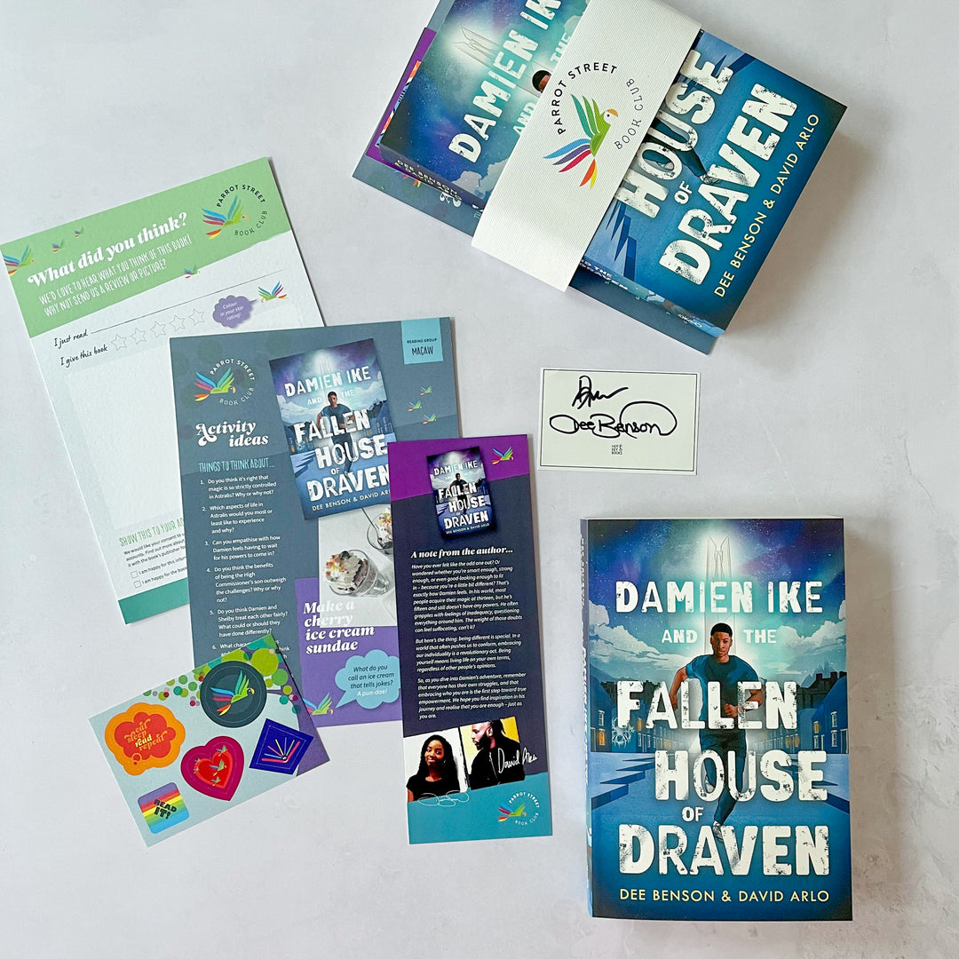 Damien Ike and the Fallen House of Draven book and activity pack