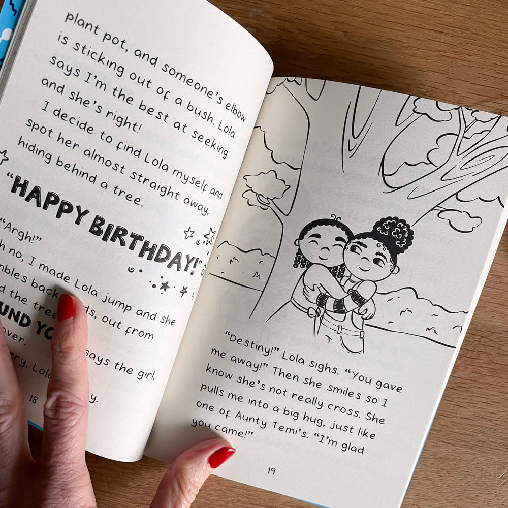 Example page for Destiny Ink: Birthday Secret by Adeola Sokunbi