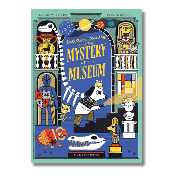 Cover of Detective Stanley and the Mystery at the Museum by Hannah Tunnicliffe and Erica Harrison