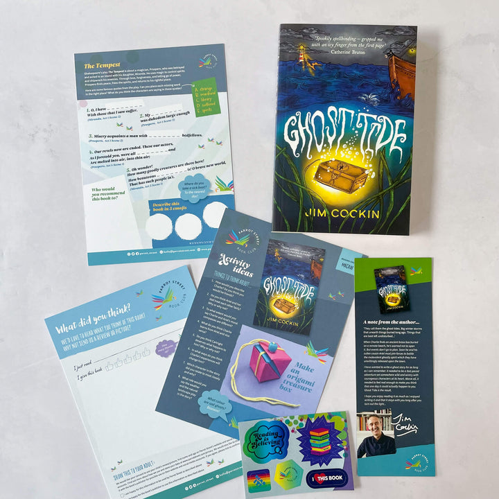 Ghost Tide book and activity pack