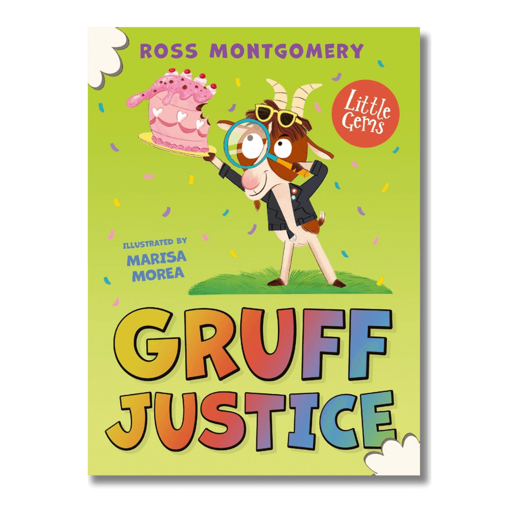 Cover of Gruff Justice by Ross Montgomery, illustrated by Marisa Morea