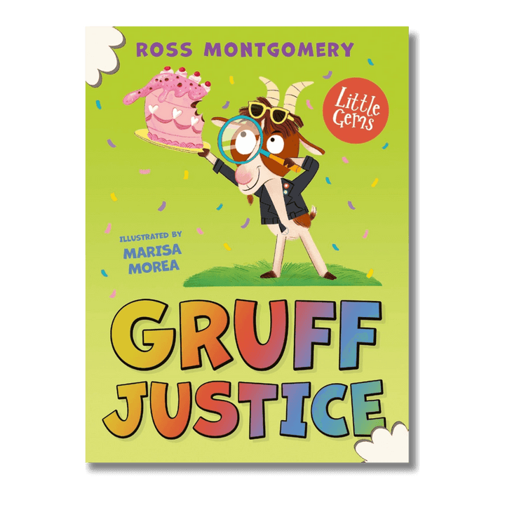 Cover of Gruff Justice by Ross Montgomery, illustrated by Marisa Morea