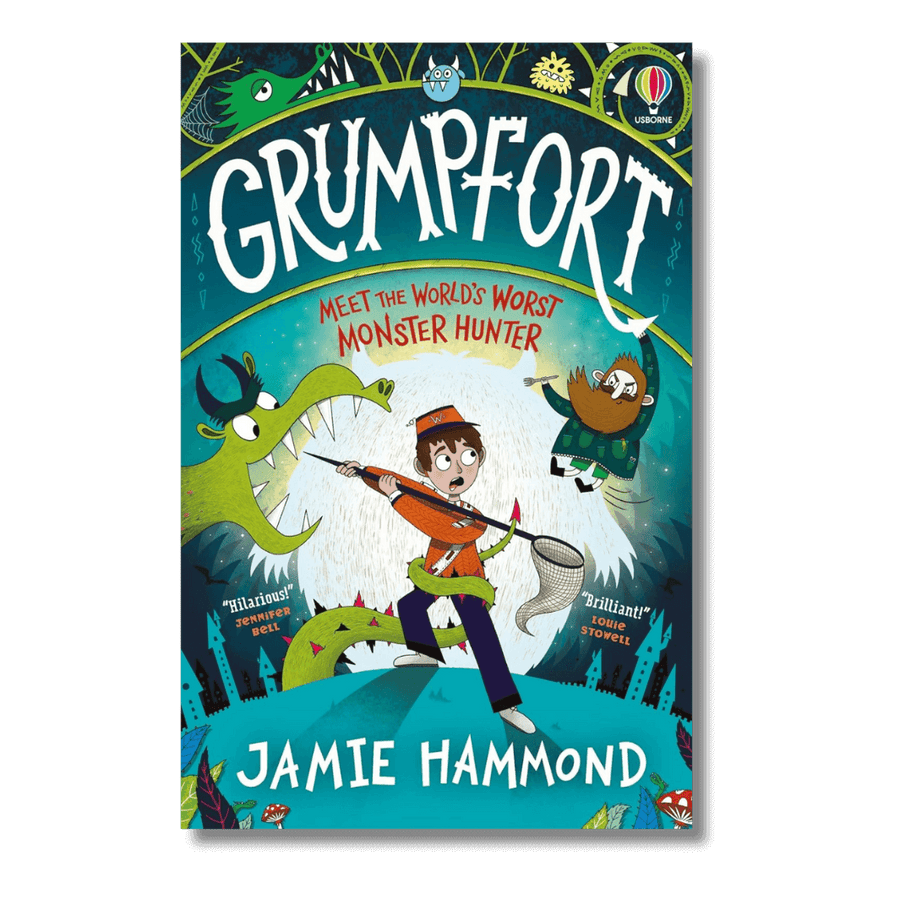 Cover of Grumpfort: Meet the World's Worst Monster Hunter by Jamie Hammond