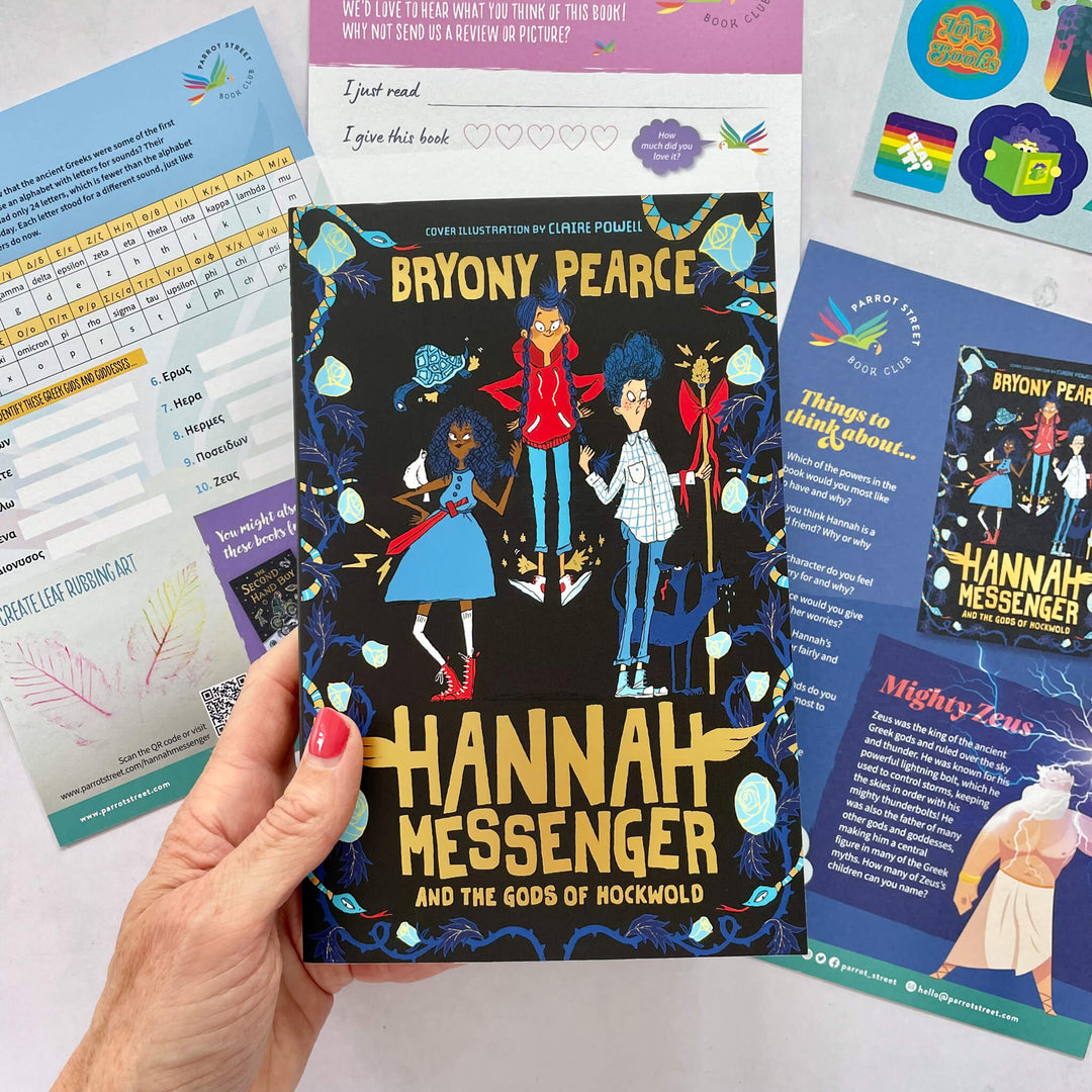 Hannah Messenger and the Gods of Hockwold chapter book and activity pack