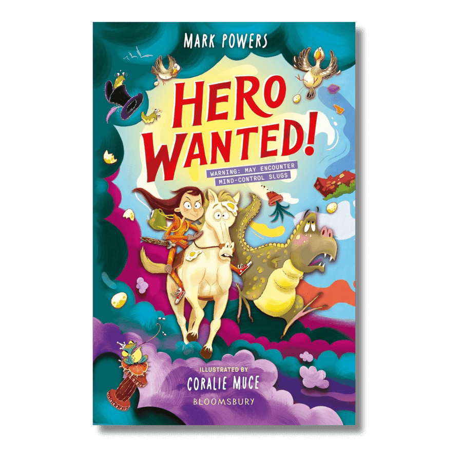 Cover of Hero Wanted! by Mark Powers
