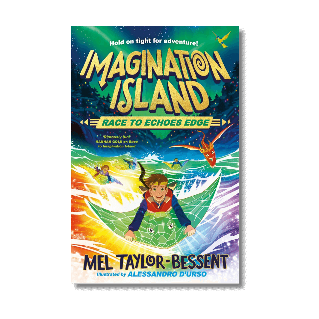 Cover of Imagination Island- Race to Echoes Edge by Mel Taylor-Bessent