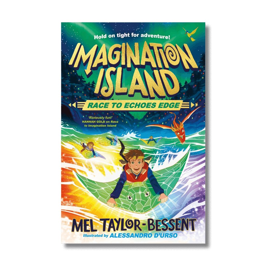 Cover of Imagination Island- Race to Echoes Edge by Mel Taylor-Bessent