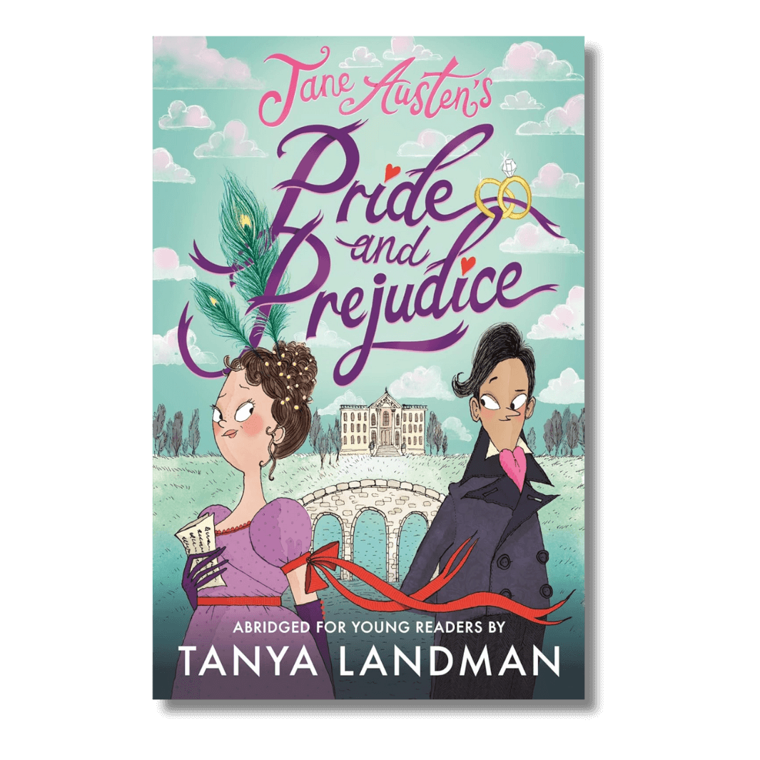 Cover of Jane Austen's Pride and Prejudice Abridged for Young Readers by Tanya Landman