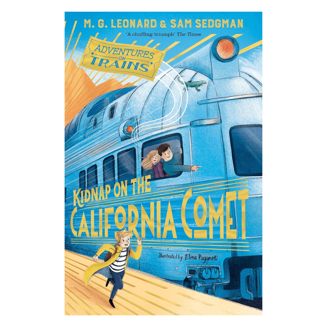 Cover of Kidnap on the California Comet