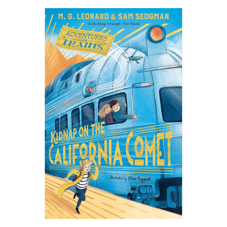 Cover of Kidnap on the California Comet