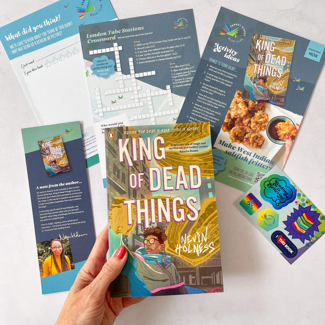 King of Dead Things book and activity pack