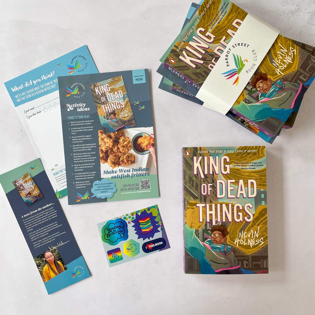 King of Dead Things book and activity pack