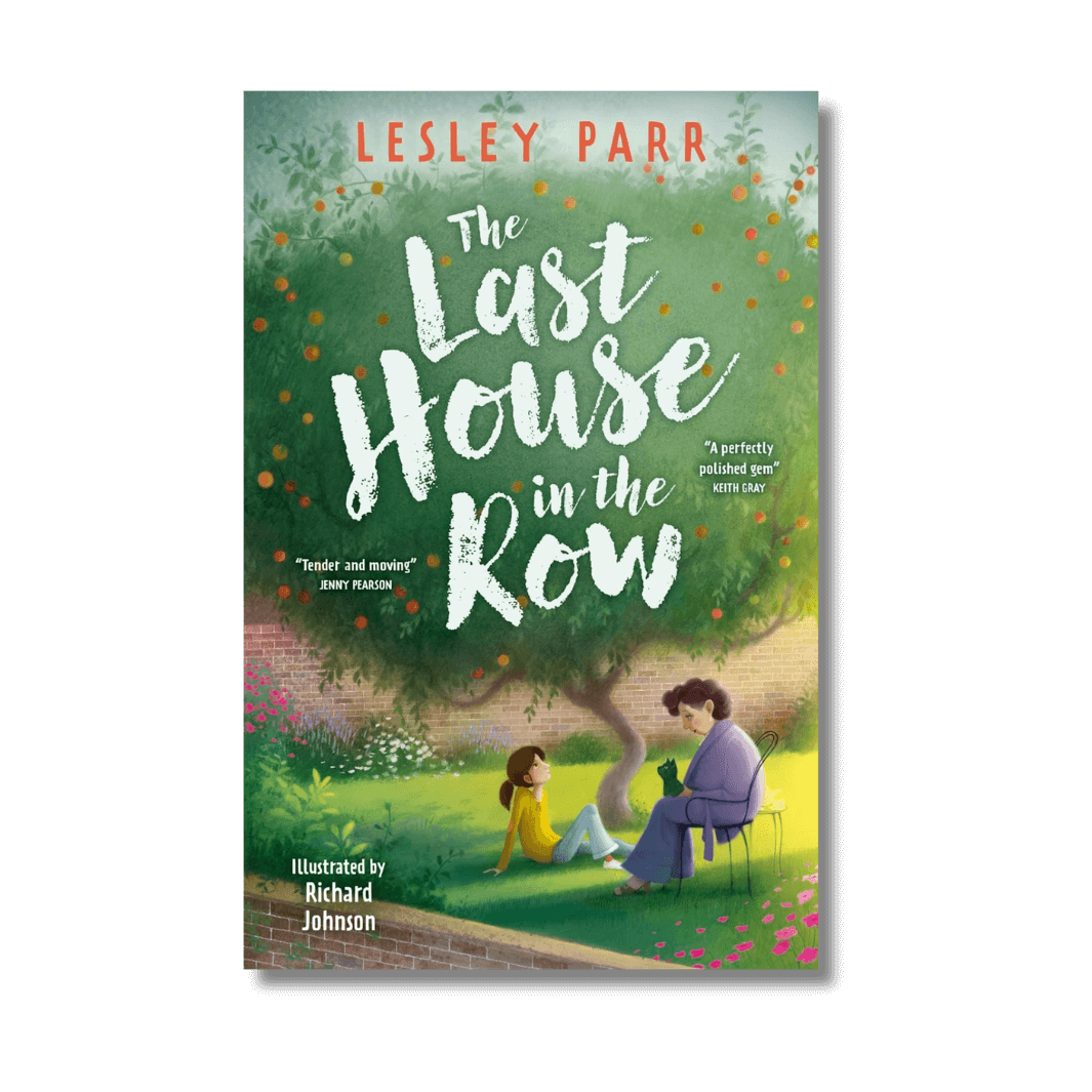 Cover of The Last House in the Row by Lesley Parr