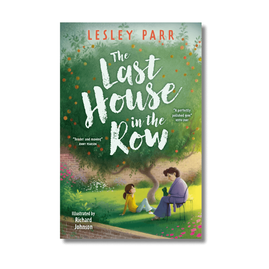 Cover of The Last House in the Row by Lesley Parr