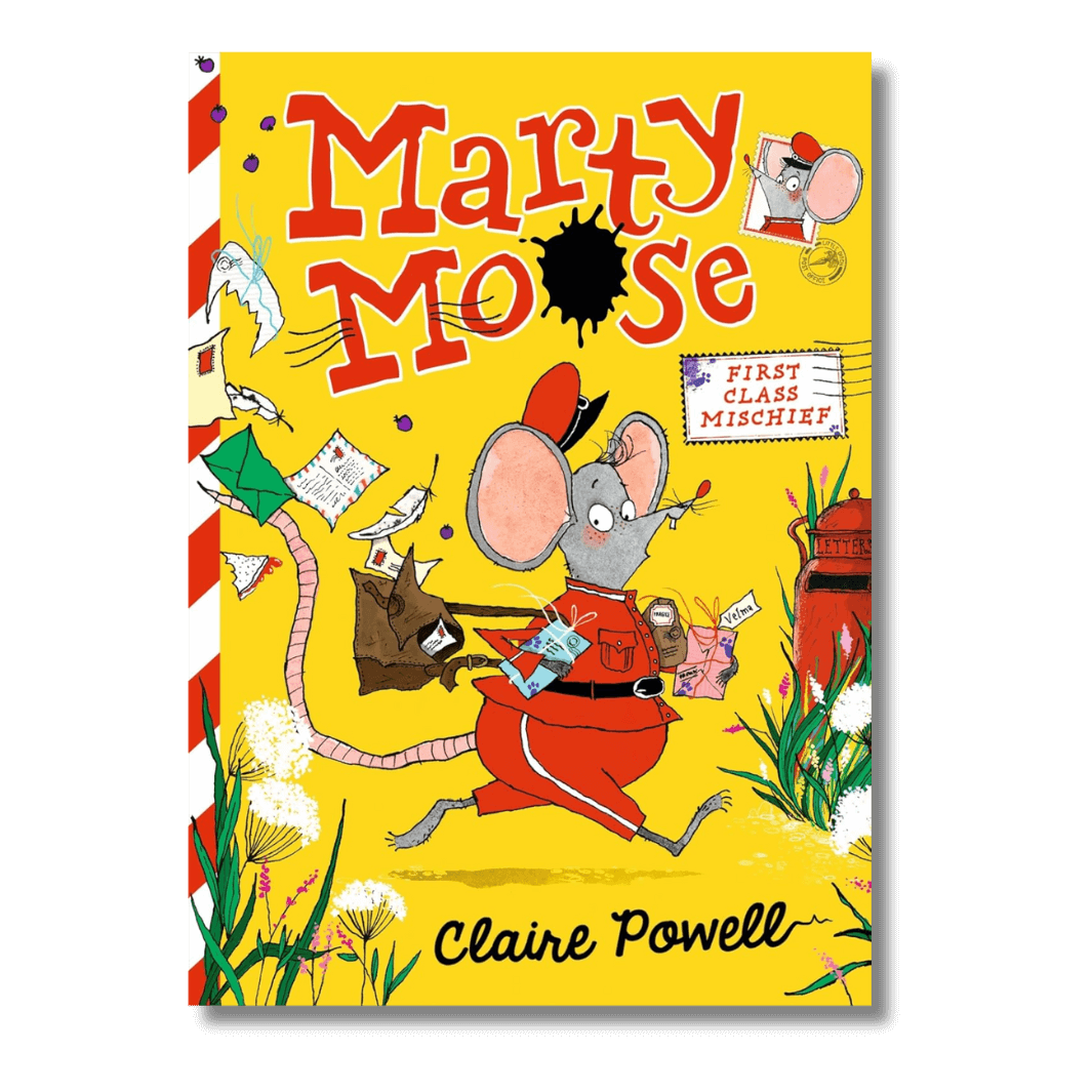 Cover of Marty Moose: First Class Mischief by Claire Powell