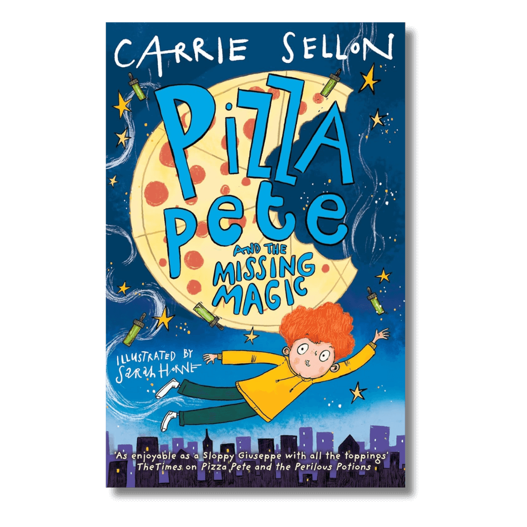 Cover of Pizza Pete and the Missing Magic by Carrie Sellon