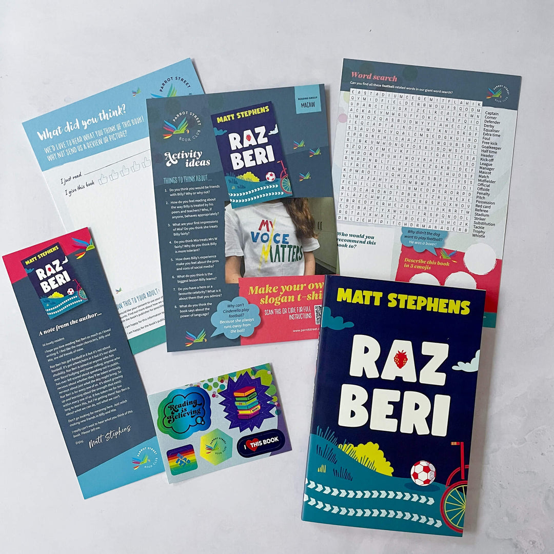 Raz Beri book and activity pack