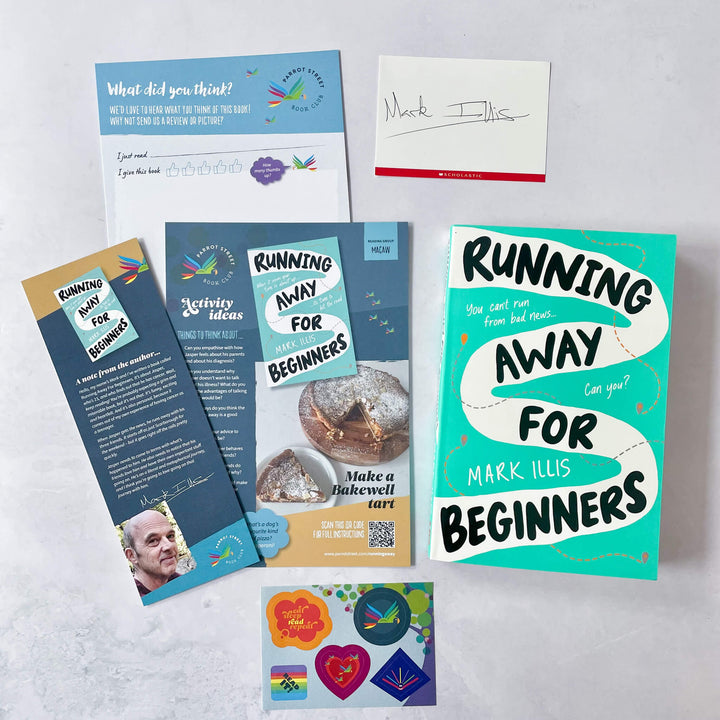 Running Away For Beginners book and activity pack