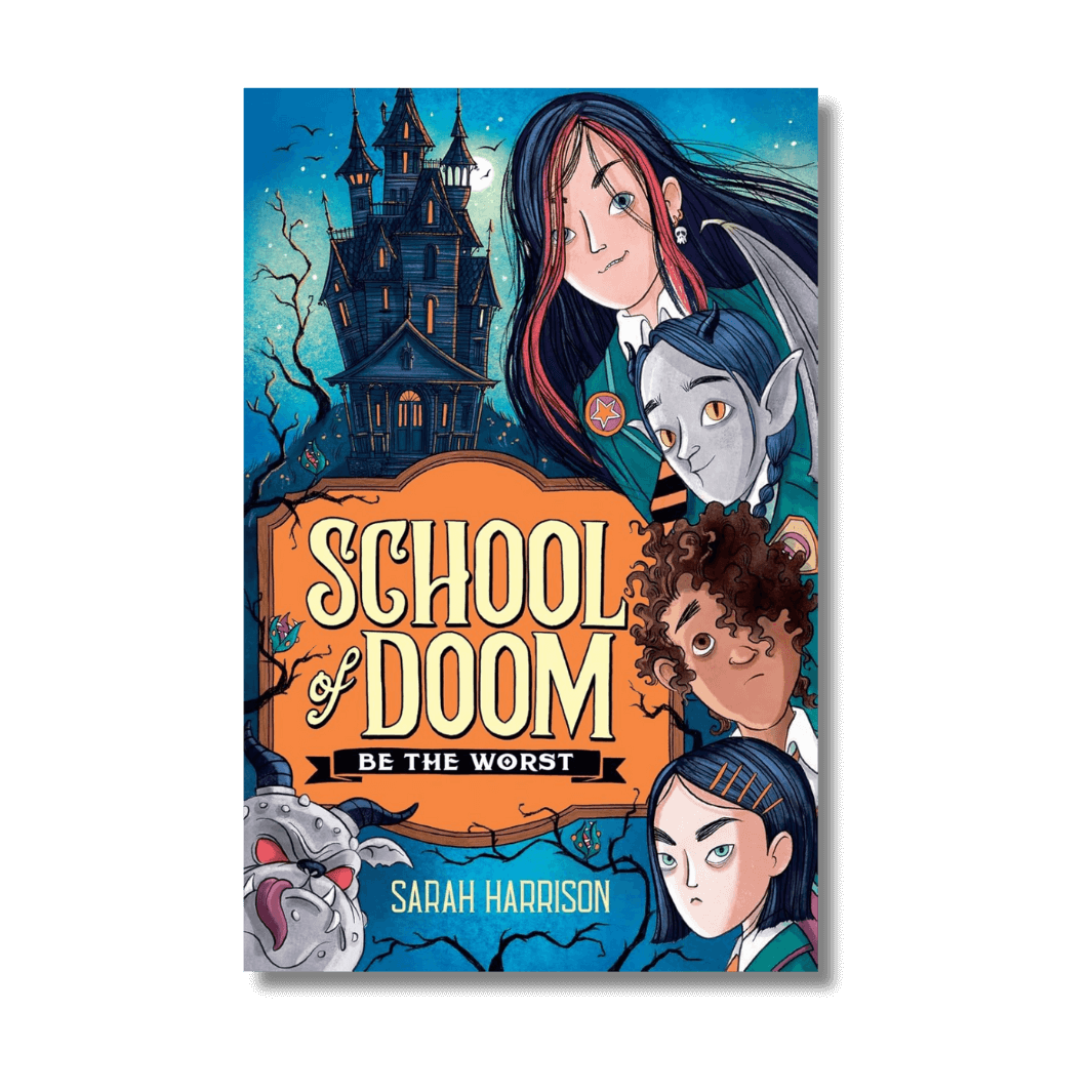 Cover of School of Doom by Sarah Harrison