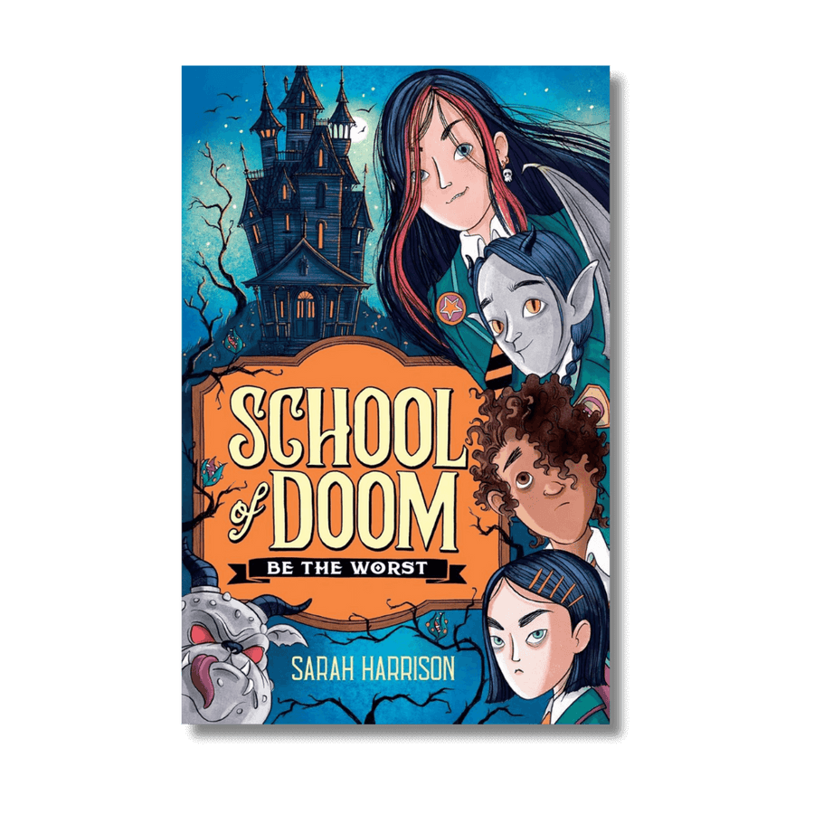 Cover of School of Doom by Sarah Harrison