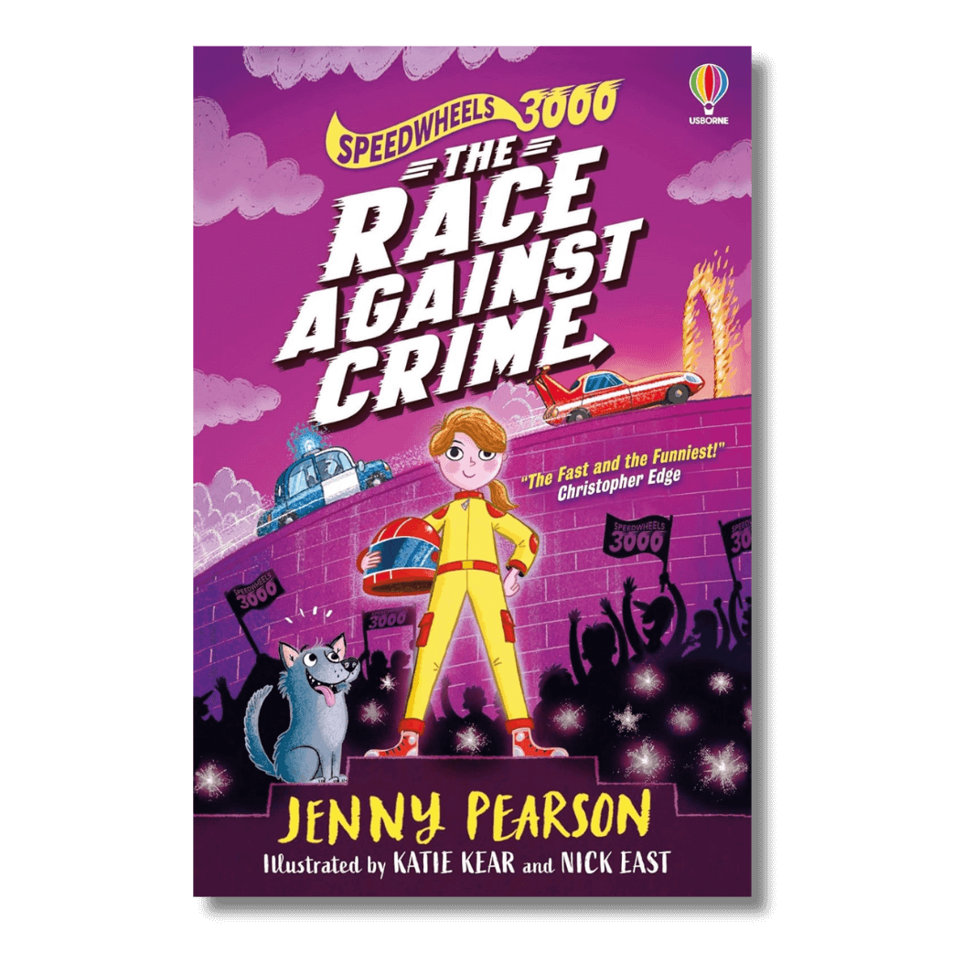 Cover of Speedwheels 3000: The Race Against Crime by Jenny Pearson