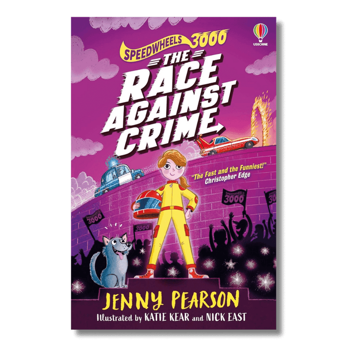 Cover of Speedwheels 3000: The Race Against Crime by Jenny Pearson