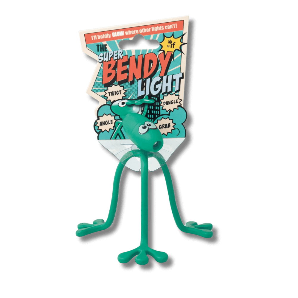 Green Super Bendy Light for books