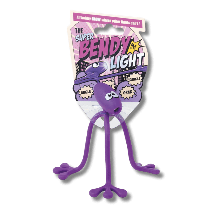 Purple Super Bendy light for books