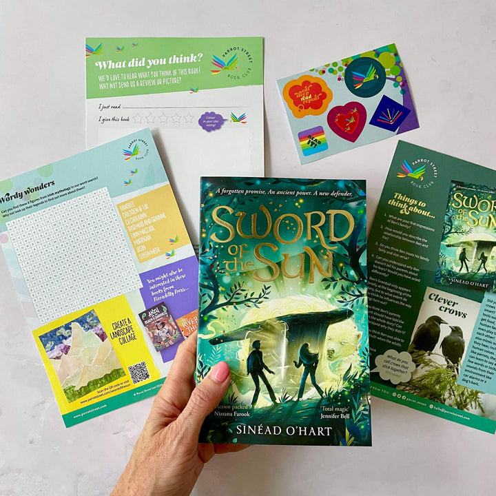 Sword of the Sun chapter book and activity pack