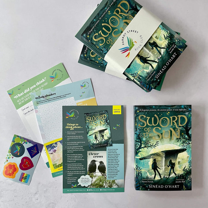 Sword of the Sun chapter book and activity pack