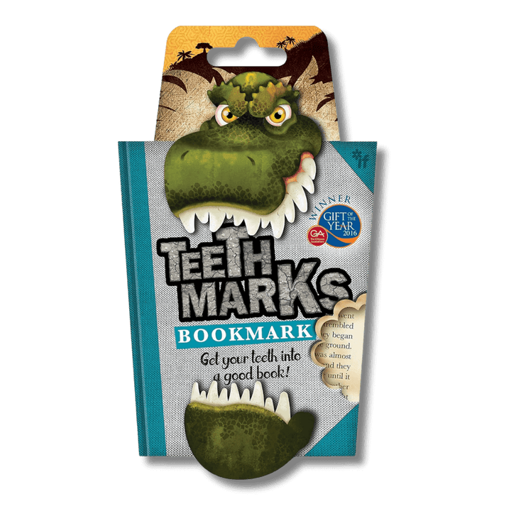 T-Rex teethmarks bookmark