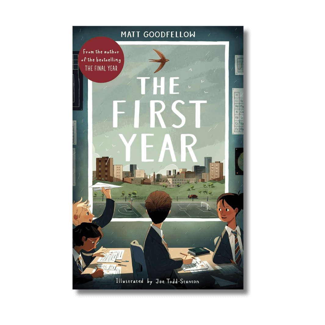 Cover of The First Year by Matt Goodfellow, illustrated by Joe Todd-Stanton