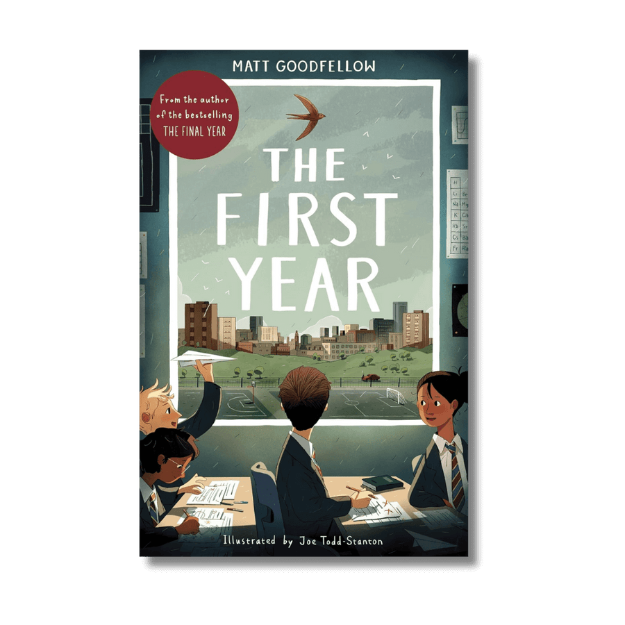 Cover of The First Year by Matt Goodfellow, illustrated by Joe Todd-Stanton