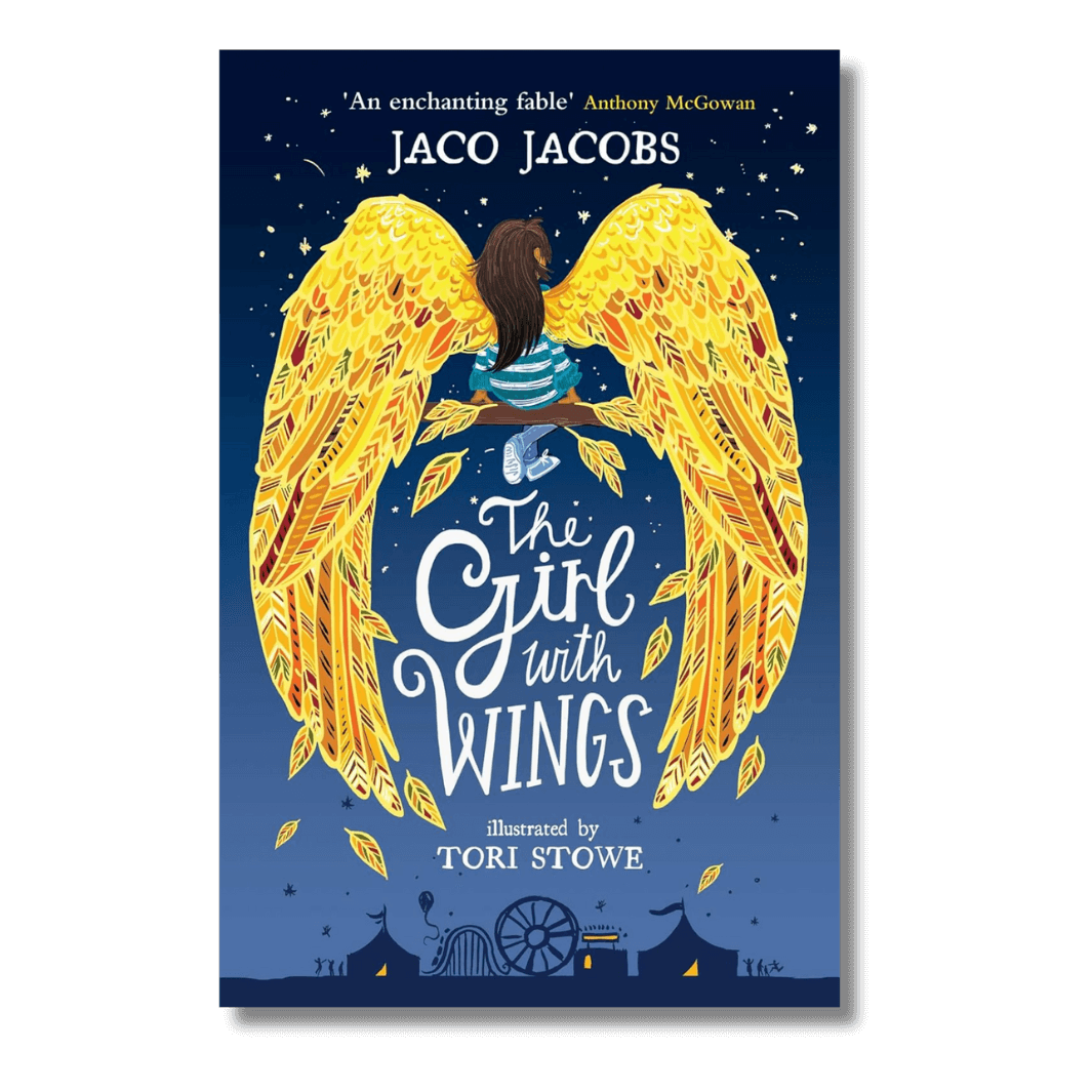 Cover of The Girl With Wings by Jaco Jacobs