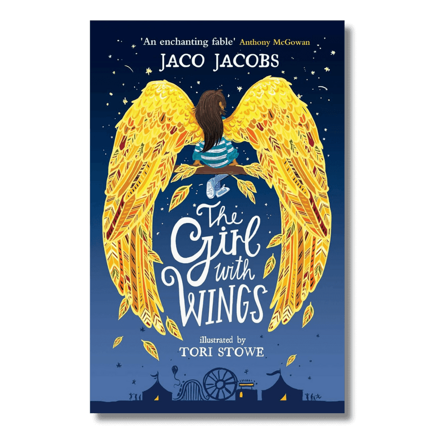 Cover of The Girl With Wings by Jaco Jacobs