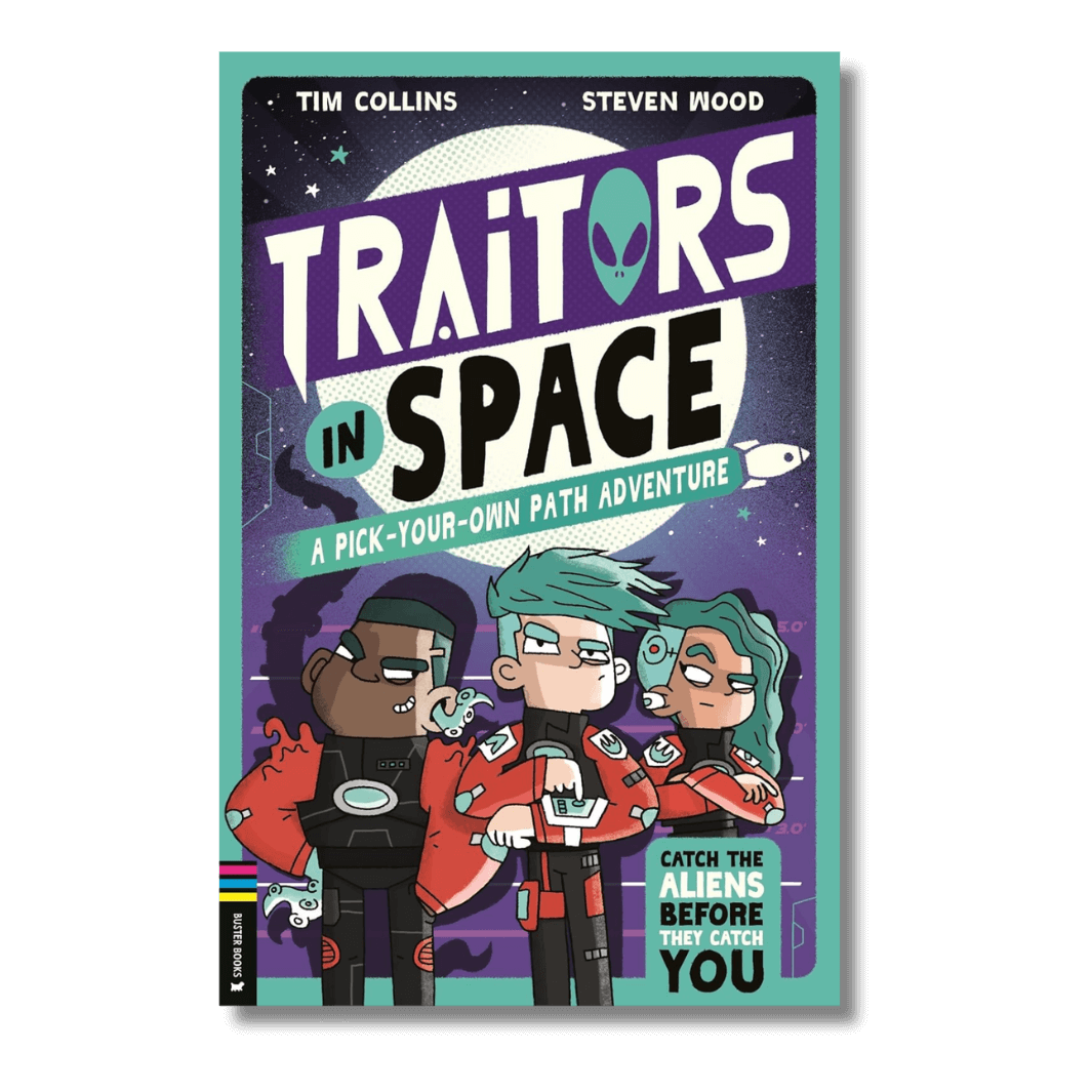 Cover of Traitors in Space: A Pick-your-own-path adventure by Tim Collins